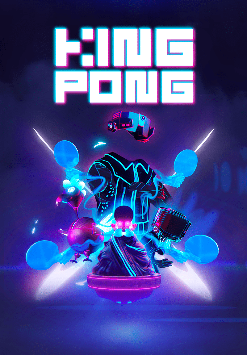 Game vertical visual - KING PONG